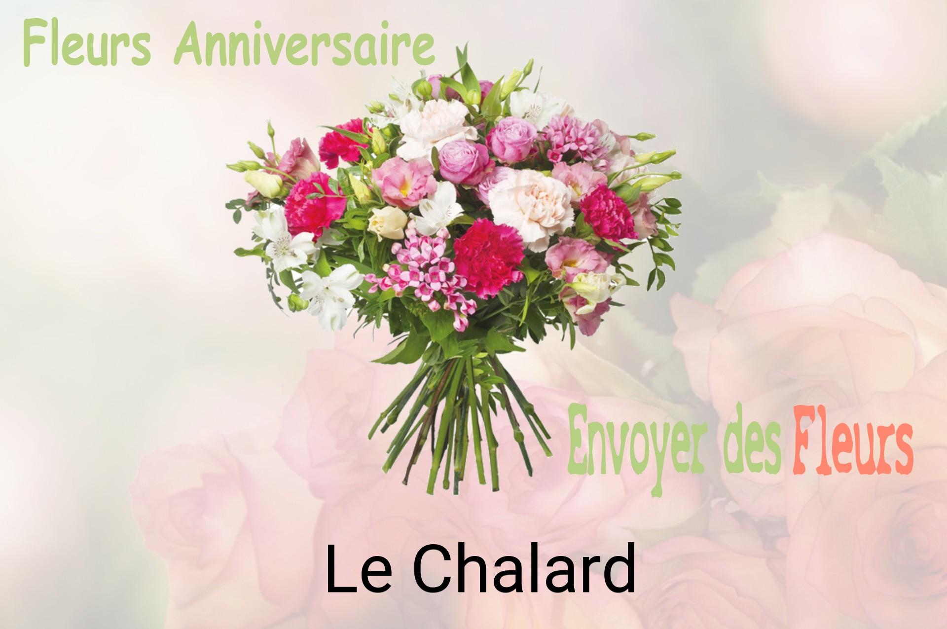 Bouquet de fleurs d’anniversaire livré à Le Chalard