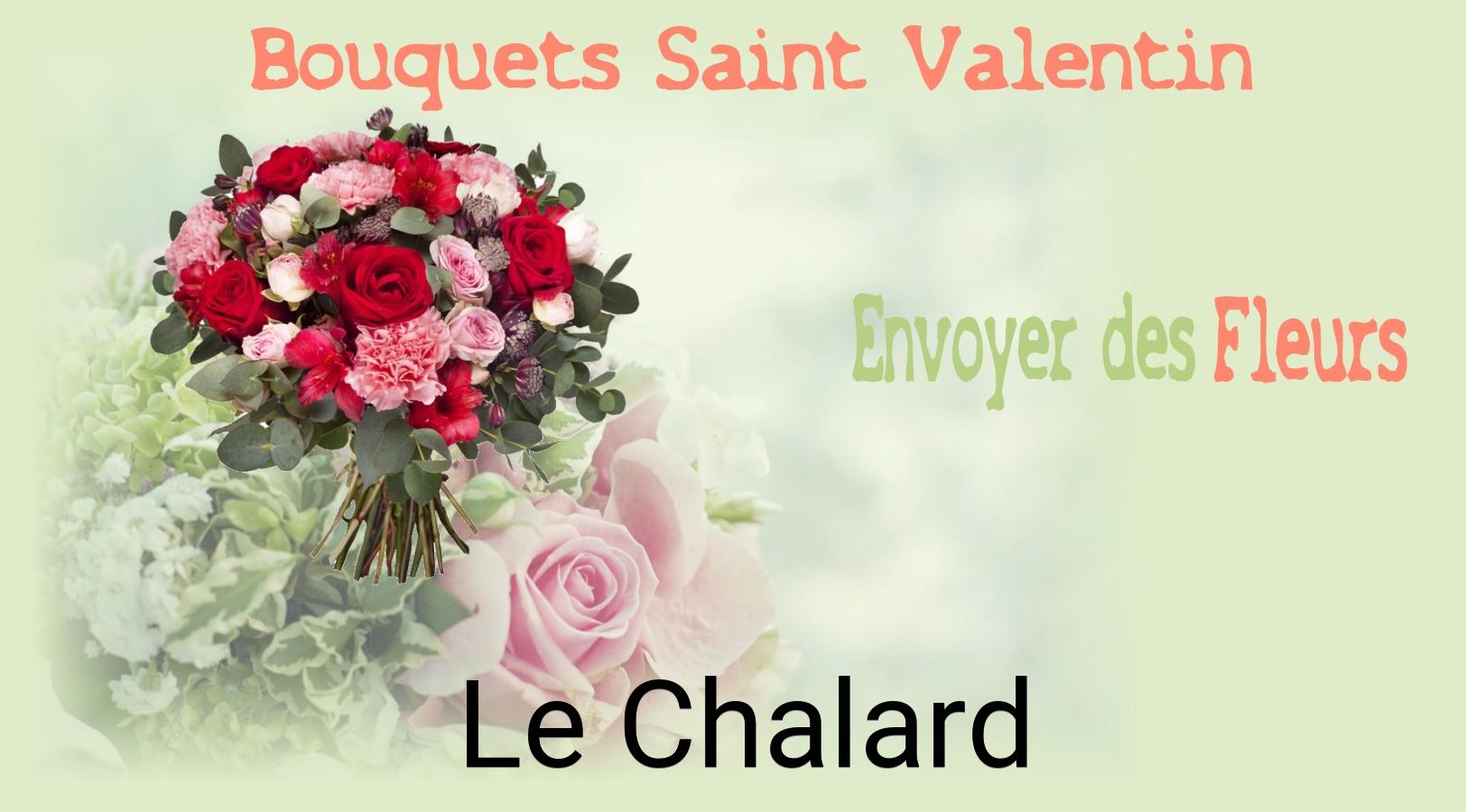 Roses de Saint-Valentin livrées à Le Chalard